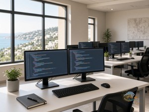 IT-обучение на Кипре: компьютерный класс